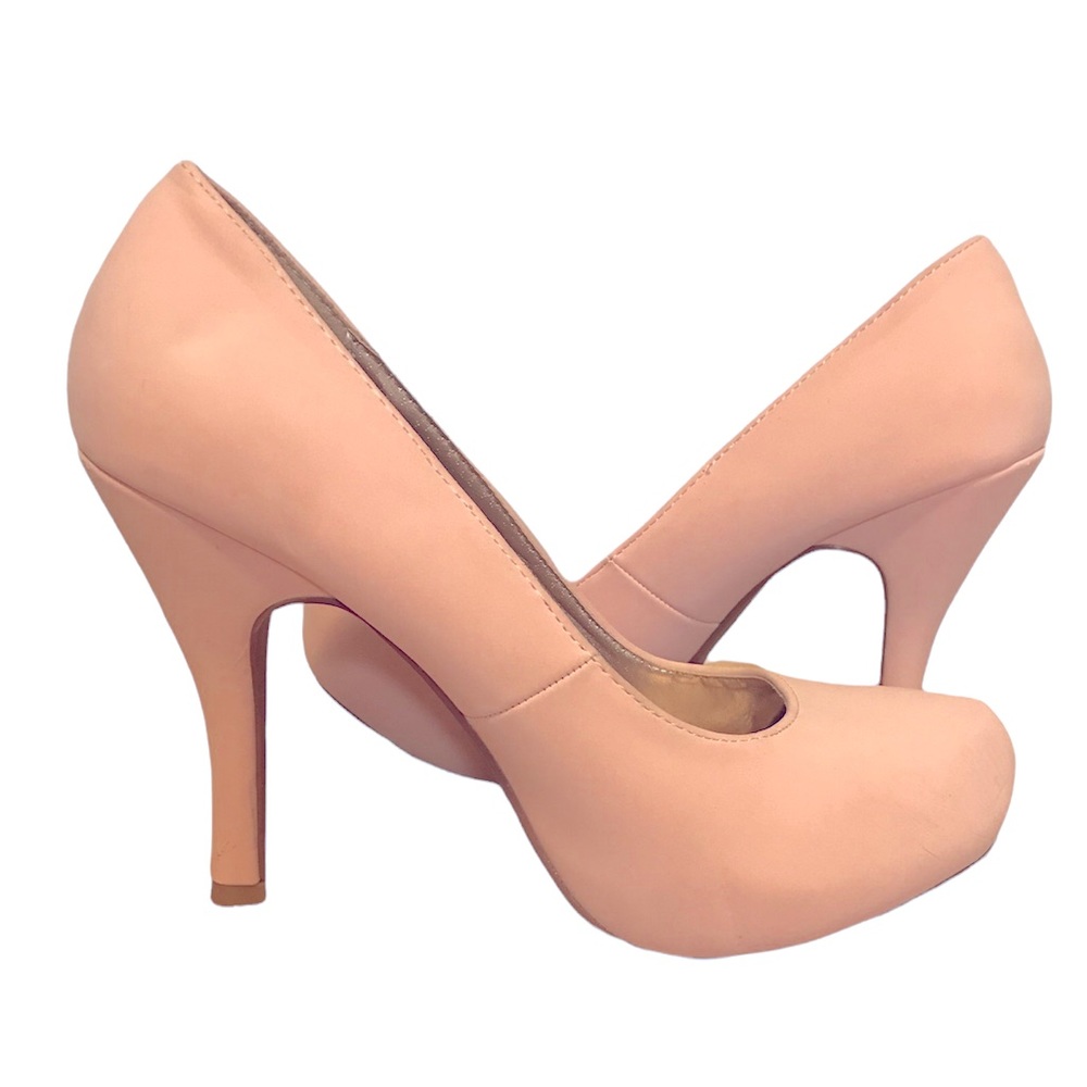 Pink heels